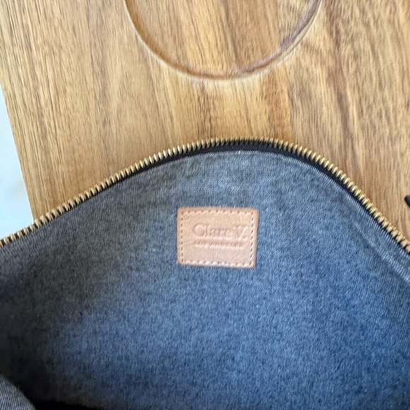 Clare V Foldover clutch EUC - Picture 5 of 7